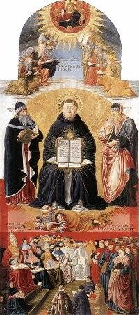 Triumph of St Thomas Aquinas | Gozzoli 1471