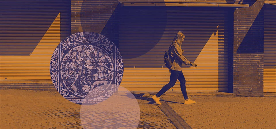 Person walking